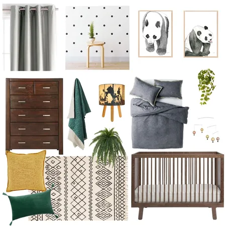 Jade- Nursery 2 Interior Design Mood Board by Sanderson Interiors on Style Sourcebook