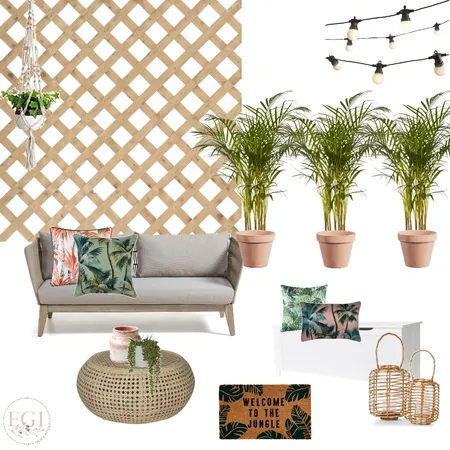 Courtyard Area Interior Design Mood Board by Eliza Grace Interiors on Style Sourcebook