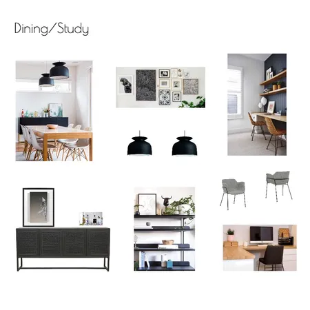 WOOLARD DINING/STUDY Interior Design Mood Board by Emerald Pear  on Style Sourcebook