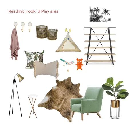 reading nook and play area Interior Design Mood Board by tldesign on Style Sourcebook
