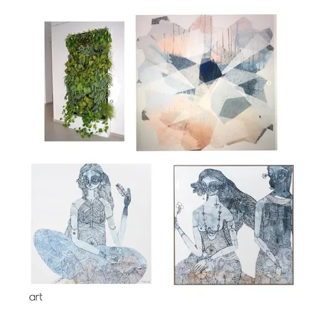 celeste art Interior Design Mood Board by The Secret Room on Style Sourcebook