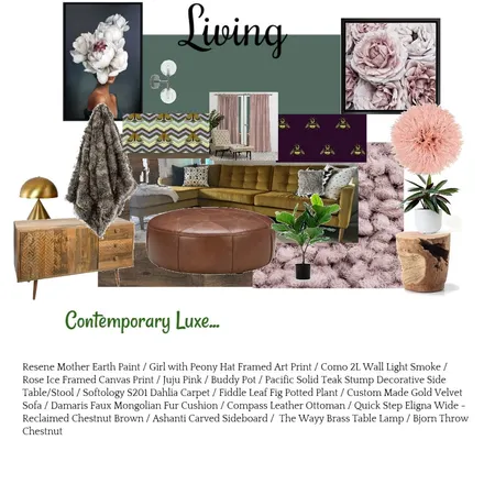 Living Room Interior Design Mood Board by aloudinside on Style Sourcebook