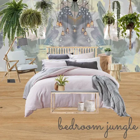 Bedroom Jungle Interior Design Mood Board by treehouse_styling on Style Sourcebook