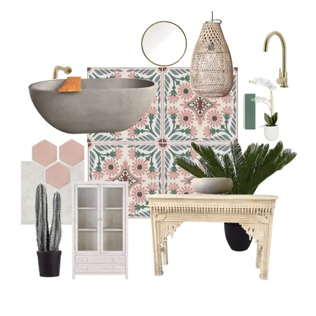 pink Morocco Interior Design Mood Board by Natasha797 on Style Sourcebook