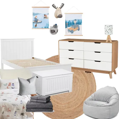 elliotts room Interior Design Mood Board by marrsinteriors on Style Sourcebook