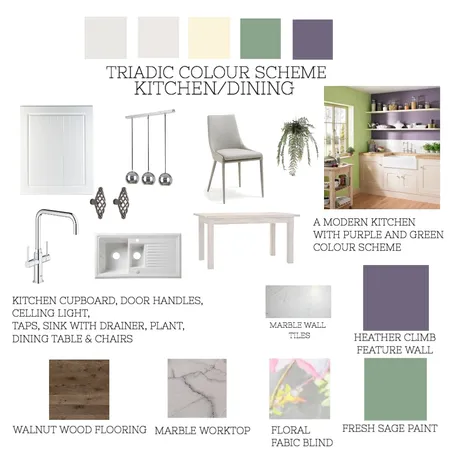 TRIADIC SCHEME KITCHEN Interior Design Mood Board by Mariosa_Interiors on Style Sourcebook