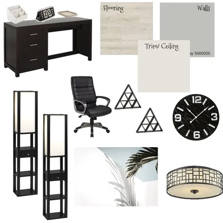 Office/Study Interior Design Mood Board by naomiryaaan on Style Sourcebook