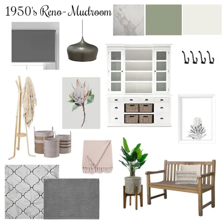 1950's Reno- Mudroom Interior Design Mood Board by kaittaylor on Style Sourcebook