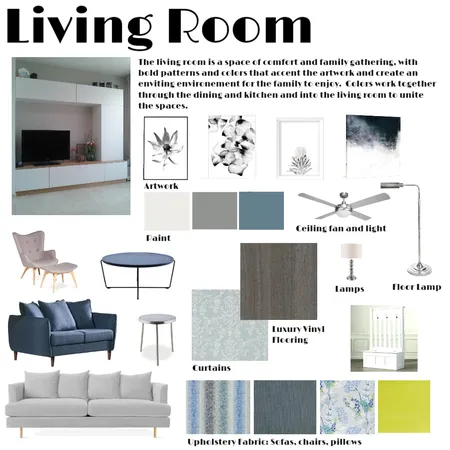 Living Room Interior Design Mood Board by JayWilcox on Style Sourcebook