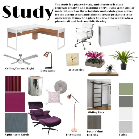 Study Interior Design Mood Board by JayWilcox on Style Sourcebook