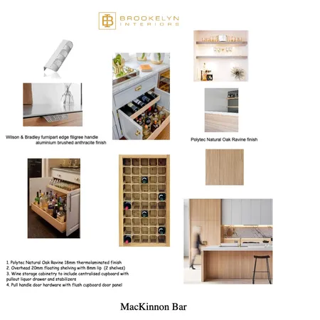 MacKinnon Bar Interior Design Mood Board by Brookelyn Interiors on Style Sourcebook