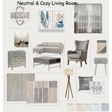 Living Room Interior Design Mood Board by designbyGulnara on Style Sourcebook