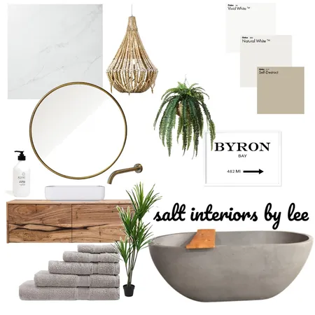 Coastal oasis bathroom Interior Design Mood Board by Leer on Style Sourcebook