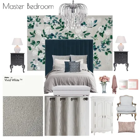 bedroom Interior Design Mood Board by Julia Schroeder on Style Sourcebook