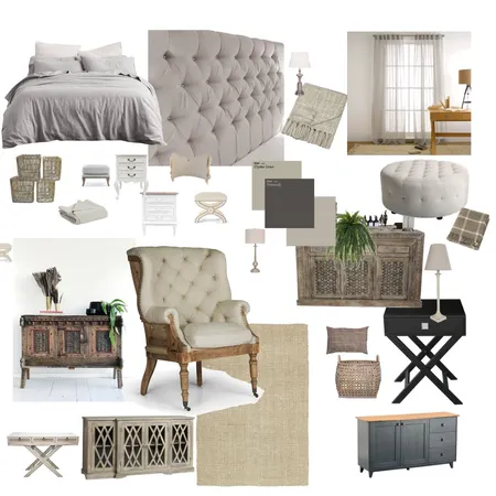 Binders Bedroom Interior Design Mood Board by vondamason2 on Style Sourcebook