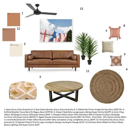 Spanish Mission Interior Design Mood Board by Isabella Beslich on Style Sourcebook