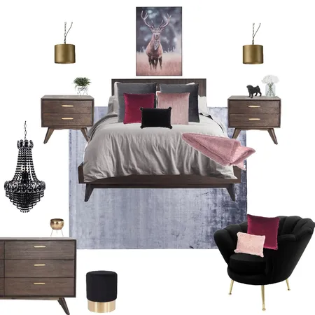 Bold &amp; Glam Early Settler Interior Design Mood Board by lime_overload on Style Sourcebook