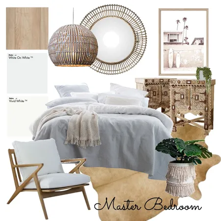 Master Bedroom Interior Design Mood Board by bronwynfox on Style Sourcebook