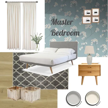 Serene Master Bedroom Interior Design Mood Board by Maven Interior Design on Style Sourcebook