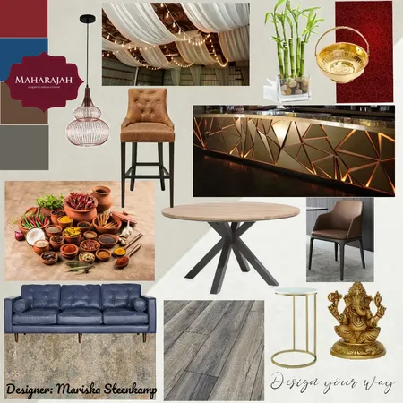 Maharajah 2 Interior Design Mood Board by Mariska Steenkamp on Style Sourcebook