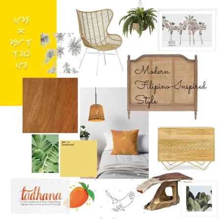 Modern Filipino-Inspired Style Interior Design Mood Board by travellinpanda on Style Sourcebook