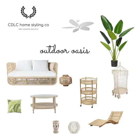 outdoor oasis Interior Design Mood Board by Marine.Jones on Style Sourcebook