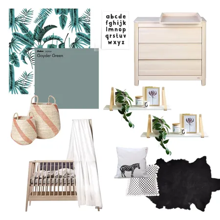 Nursery Interior Design Mood Board by clairetrigg on Style Sourcebook