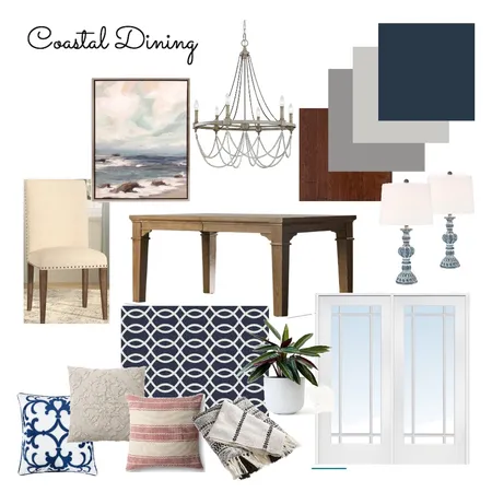 Rendon Coastal Dining Interior Design Mood Board by kjensen on Style Sourcebook