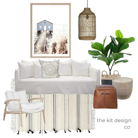 coastal bo ho Interior Design Mood Board by the kit design co on Style Sourcebook