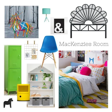 Mackenzie's Room Interior Design Mood Board by CooperandCo. on Style Sourcebook