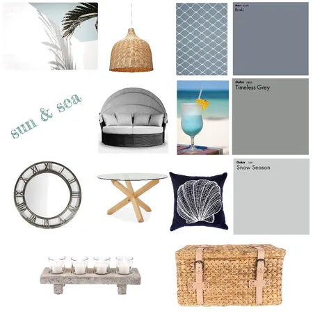 beach escape Interior Design Mood Board by deerabaut on Style Sourcebook