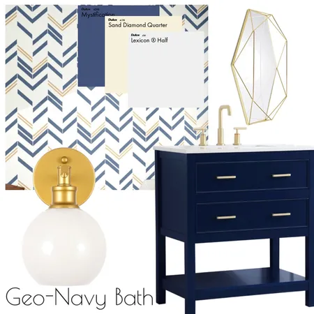 Hollybathgeometric Interior Design Mood Board by RoseTheory on Style Sourcebook