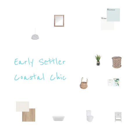 Early Settler Coastal Interior Design Mood Board by Sallyann on Style Sourcebook