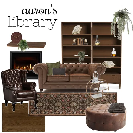 library Interior Design Mood Board by Aliciapranic on Style Sourcebook