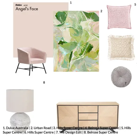 blushing Interior Design Mood Board by MandieWright on Style Sourcebook