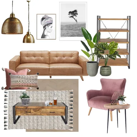 Soft Industrial Interior Design Mood Board by kelvert on Style Sourcebook