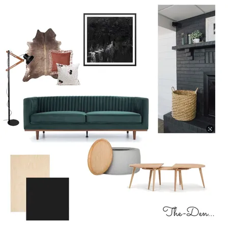 The Den Interior Design Mood Board by CooperandCo. on Style Sourcebook