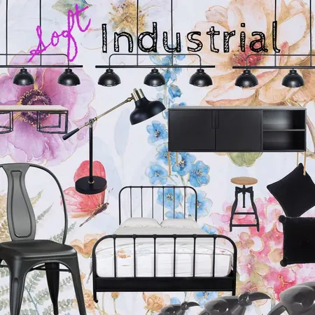 soft Industrial Interior Design Mood Board by Emjay on Style Sourcebook