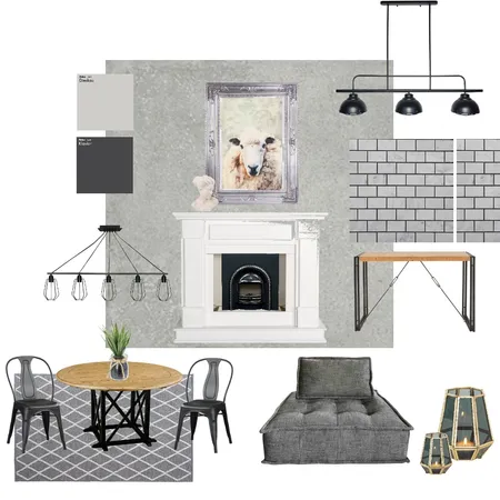 Industrial Living II Interior Design Mood Board by Hilltop.home on Style Sourcebook