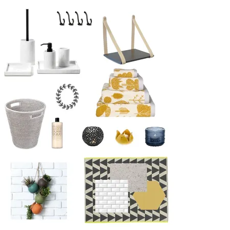 bathroom deco Interior Design Mood Board by socket3 on Style Sourcebook