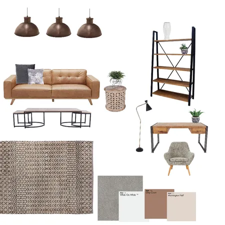 soft industrial Interior Design Mood Board by lisajordan on Style Sourcebook