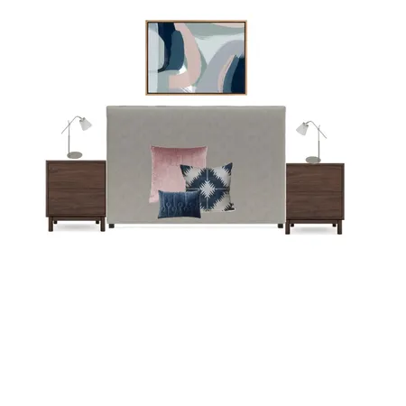Guest Bedroom Interior Design Mood Board by Jo77