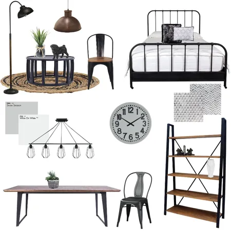 Industrial Interior Design Mood Board by Lauren_star13 on Style Sourcebook