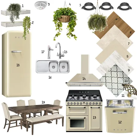 Kitchen Interior Design Mood Board by Cris on Style Sourcebook