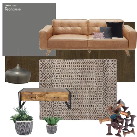 Week 4: Soft Industrial Interior Design Mood Board by kelseawall on Style Sourcebook