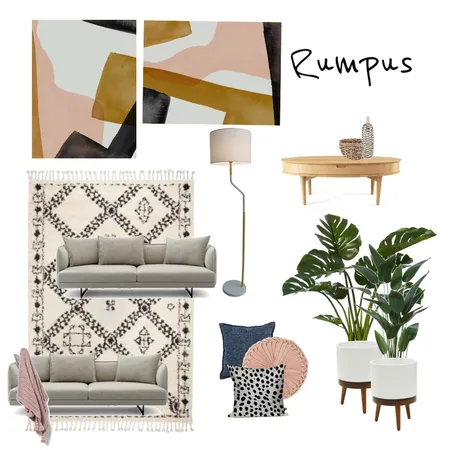 Belmont Rumpus Interior Design Mood Board by Marlowe Interiors on Style Sourcebook