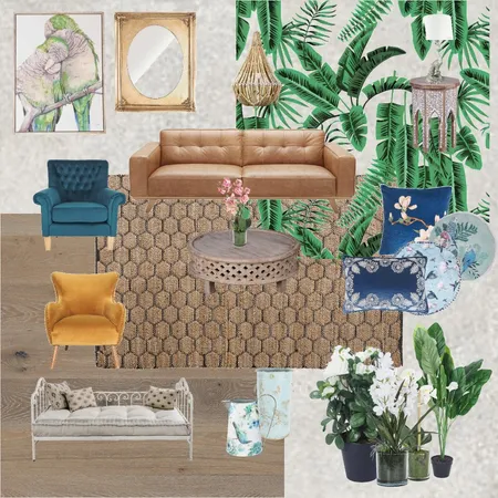 Tropical and lush Interior Design Mood Board by Eseri on Style Sourcebook