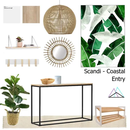 Golden Bay Coastal - Entry Interior Design Mood Board by Invelope on Style Sourcebook