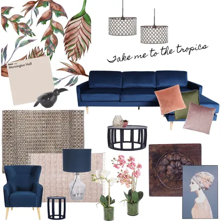 Take me to the tropics Interior Design Mood Board by KMH on Style Sourcebook