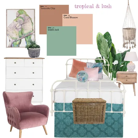 Tropical and lush Interior Design Mood Board by JMY89 on Style Sourcebook